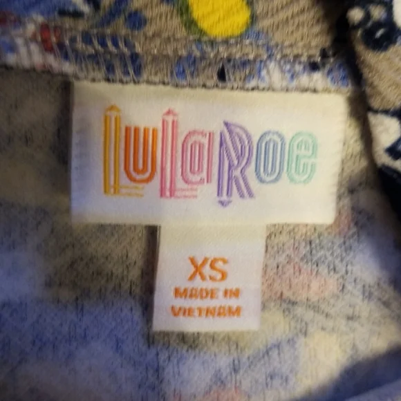 LuLaRoe Cassie Disney XS textured pencil skirt Mickey mouse red white & blue - Picture 4 of 7